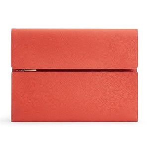 Cuyana Laptop Sleeve / Tech Carry All in Orange
